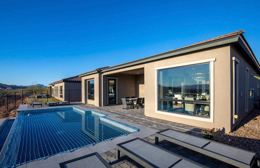 Pool Sized Backyard