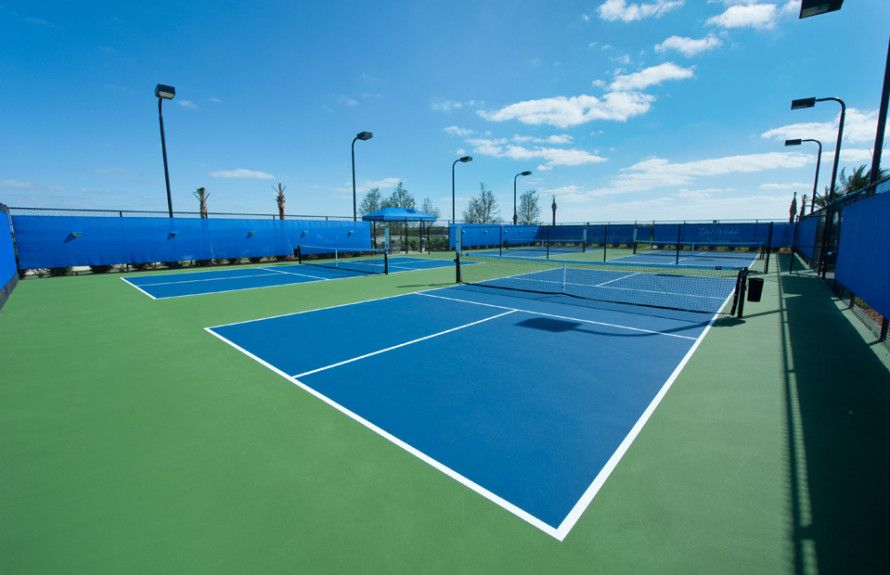 12 Pickleball Courts