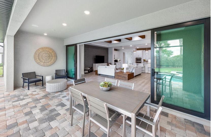 Ideal outdoor living space