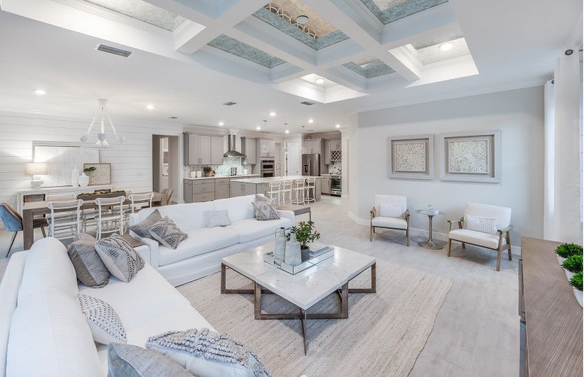 New construction home layout ideal for entertaining guest