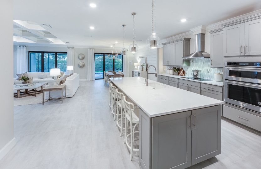 Flow-through layout with tons of space, great for hosting guests