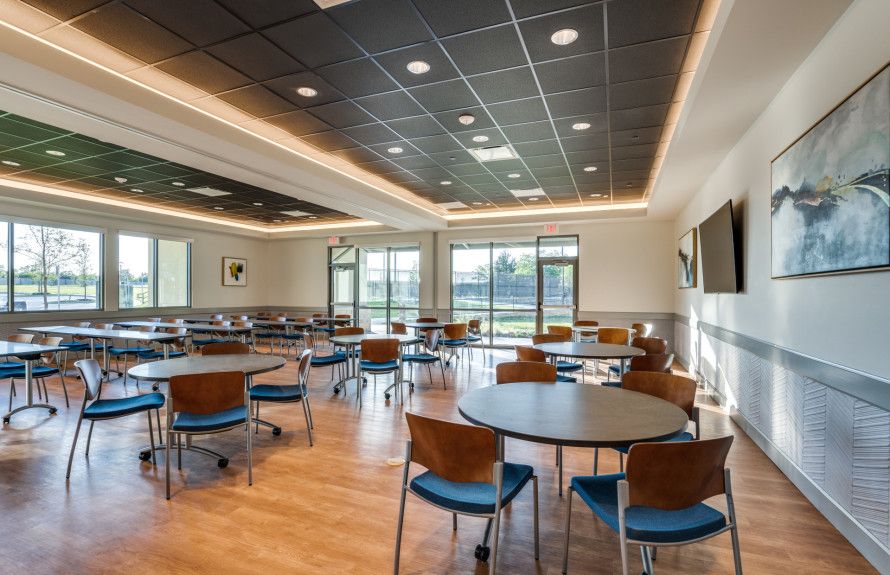 Activity and craft rooms