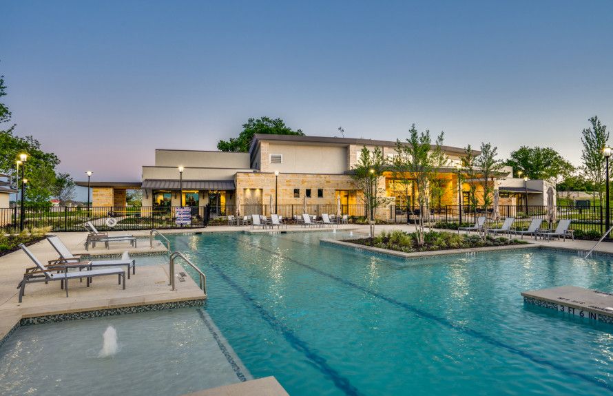 Resort-style pool