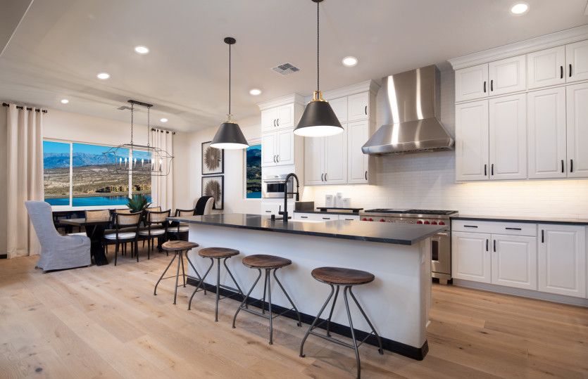 Kitchen Overlooking Cafe