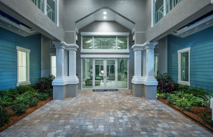 Clubhouse Entrance