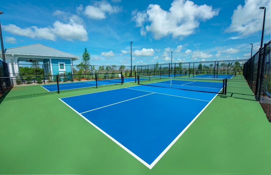 Tennis and Pickleball Courts