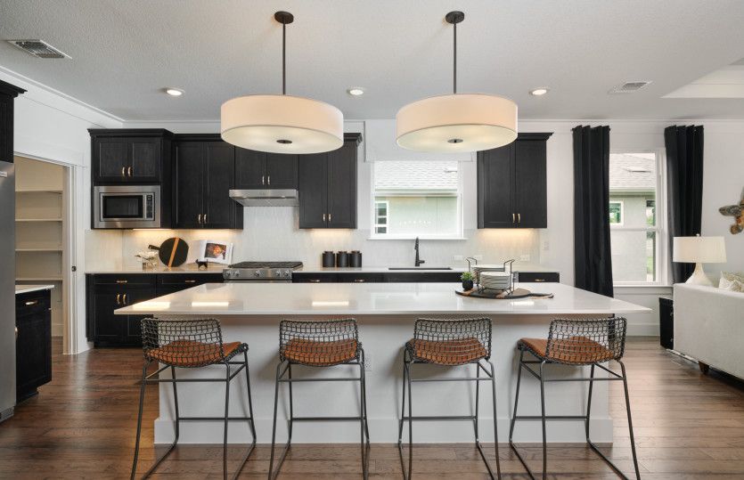 Spacious Kitchen Island