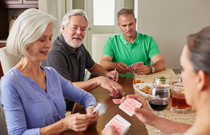 Play Cards at the Clubhouse