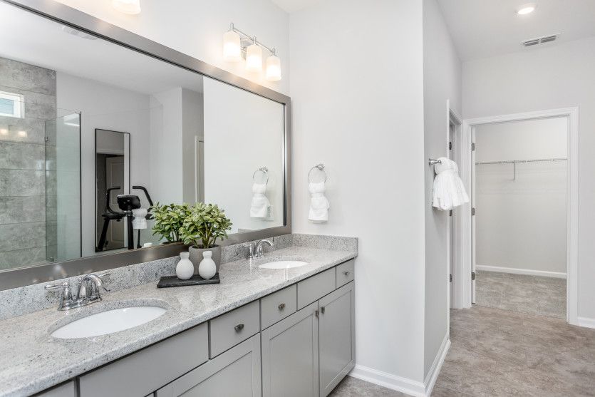 Owner's Bath with Double Vanity