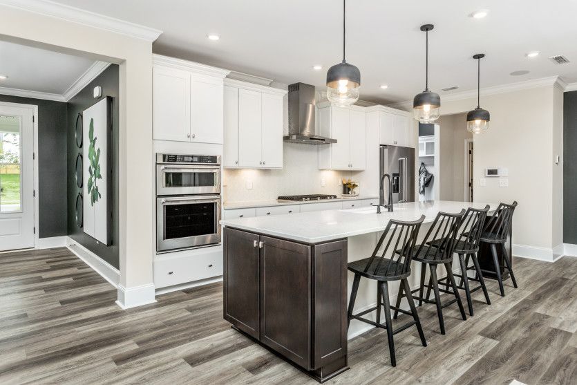 Open Kitchen with Large Island