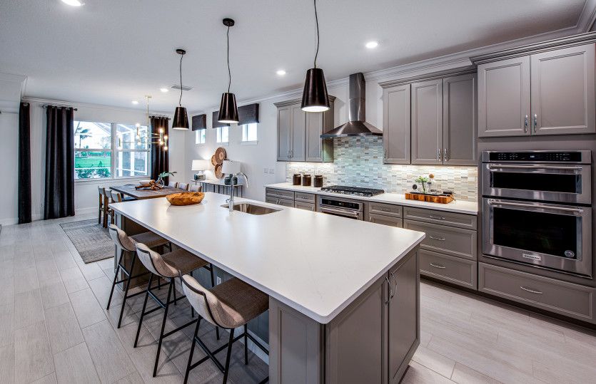 Kitchen with Optional Built-In Appliances