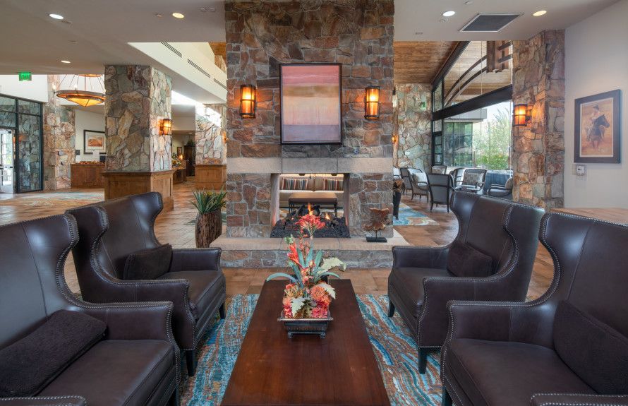 Indoor Fireplace Seating