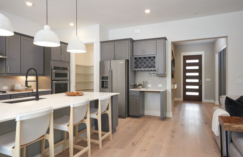 Open Kitchen to Gathering Room