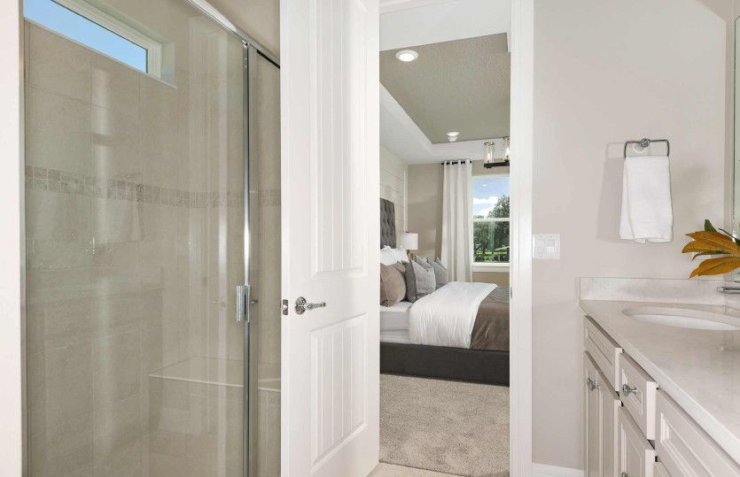 Owner's Bath with Dual Sinks