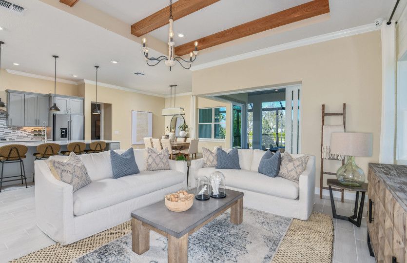 Gathering Room Designed for Luxurious Living