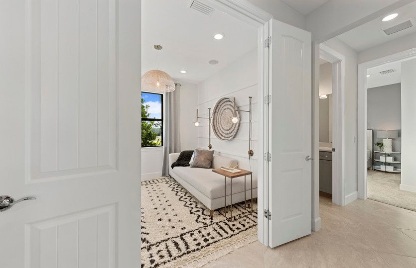 Flex space or optional den, perfect for a home office