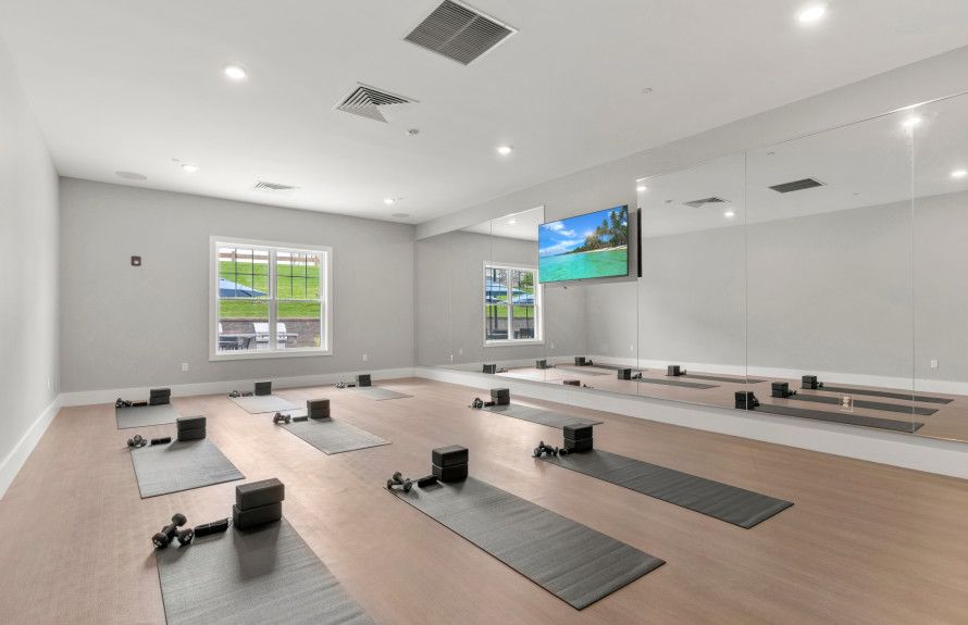 Relax in a Yoga Class