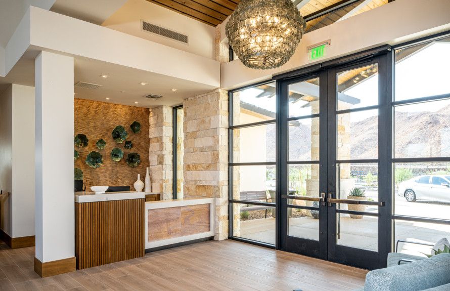 Lake Las Vegas Reception Desk