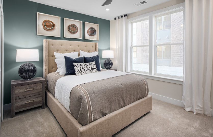 Spacious Secondary Bedroom - Model Representation