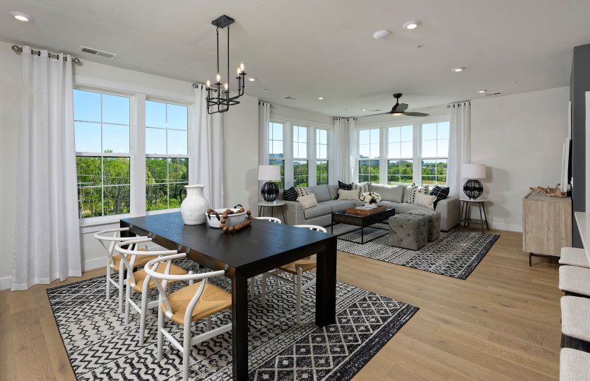 Sunlit Gathering Rooms, Perfect Space for Entertaining - Model Representation