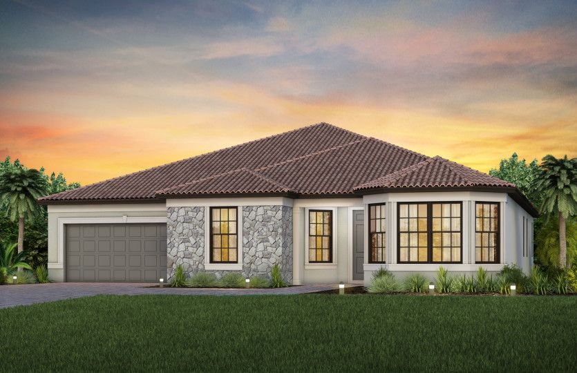 Exterior FM3 with optional stone