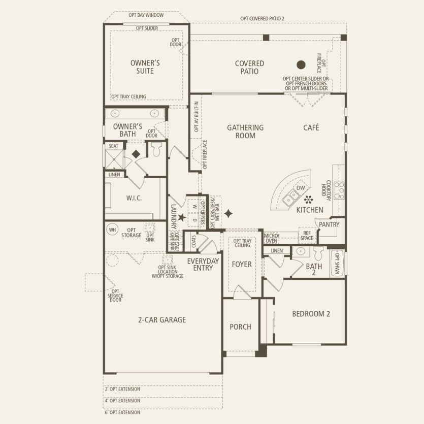 First Floor 2 br / 2 ba