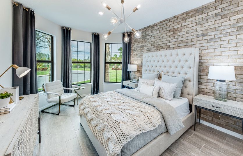 Bedroom 2 located in the front of the home