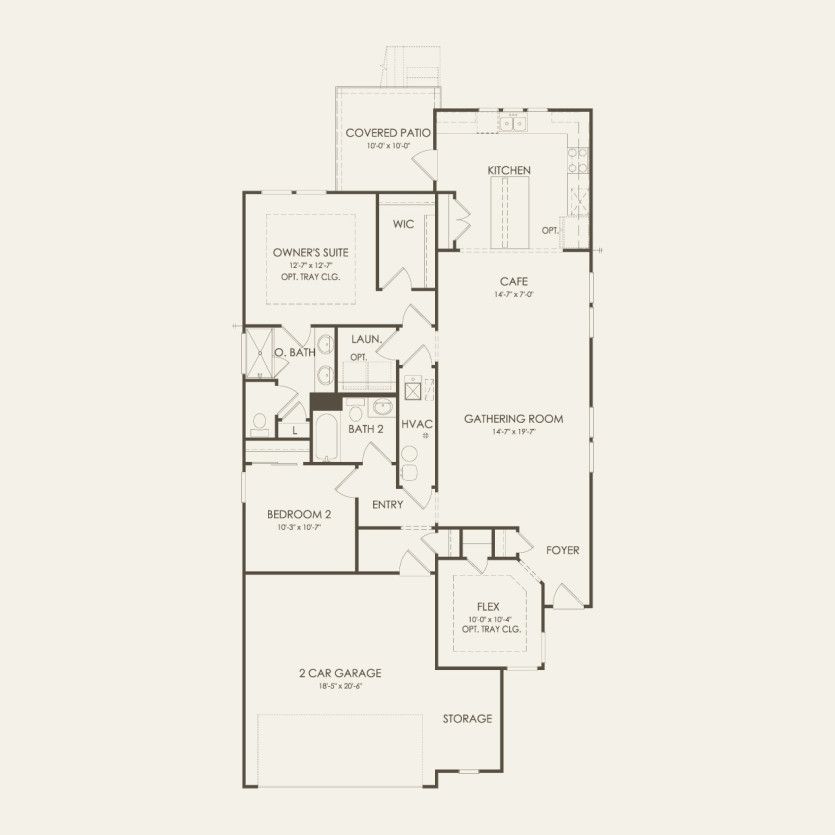 First Floor 2 br / 2 ba