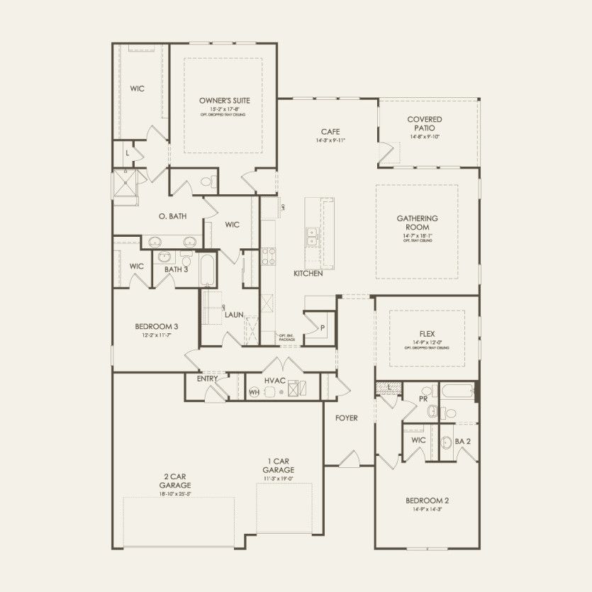 First Floor 3 br / 2.5 ba