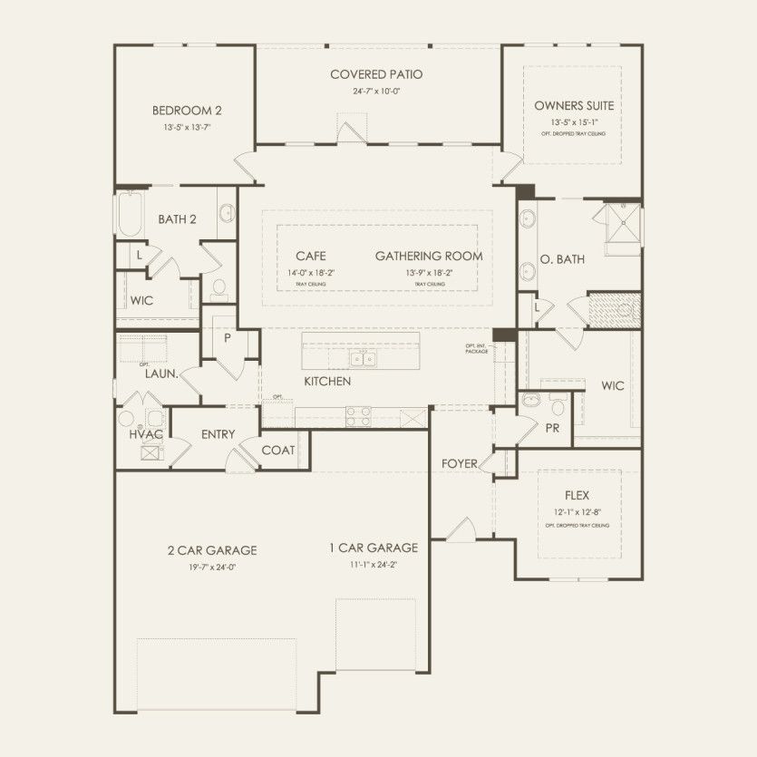 First Floor 2 br / 2.5 ba