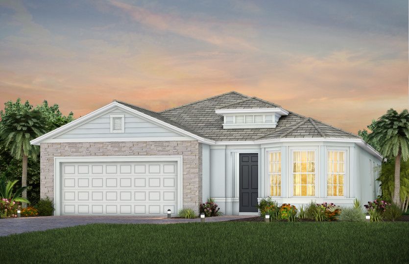 Exterior FM3 with optional stone