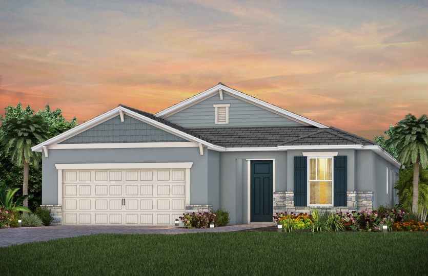 Exterior C2 with optional stone