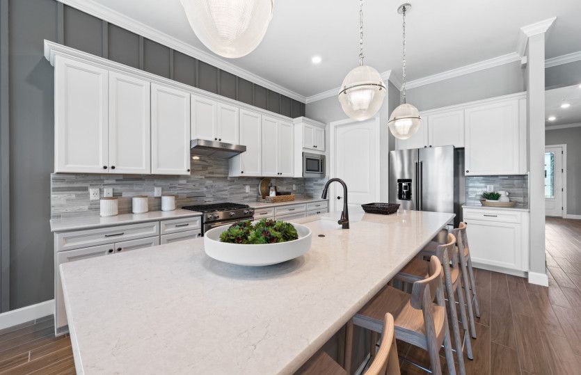 Kitchen with ample storage