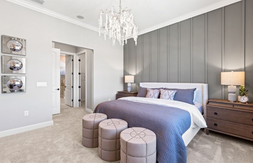 Owner's suite with walk-in closet