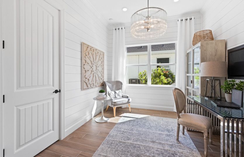 Flex room or optional den with french doors