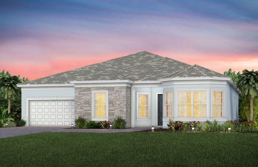 Exterior FM3 with optional stone