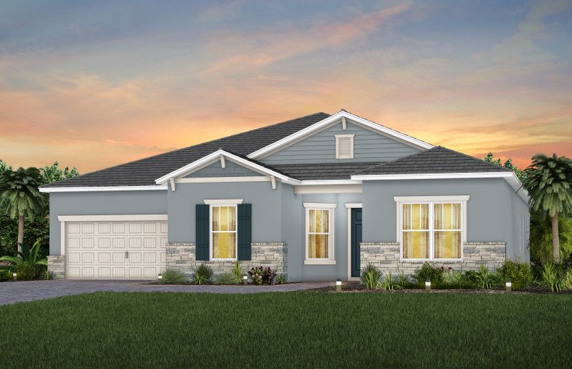 Exterior C2 with optional stone