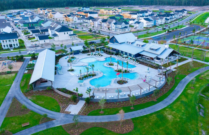 Midtown Club Aerial View