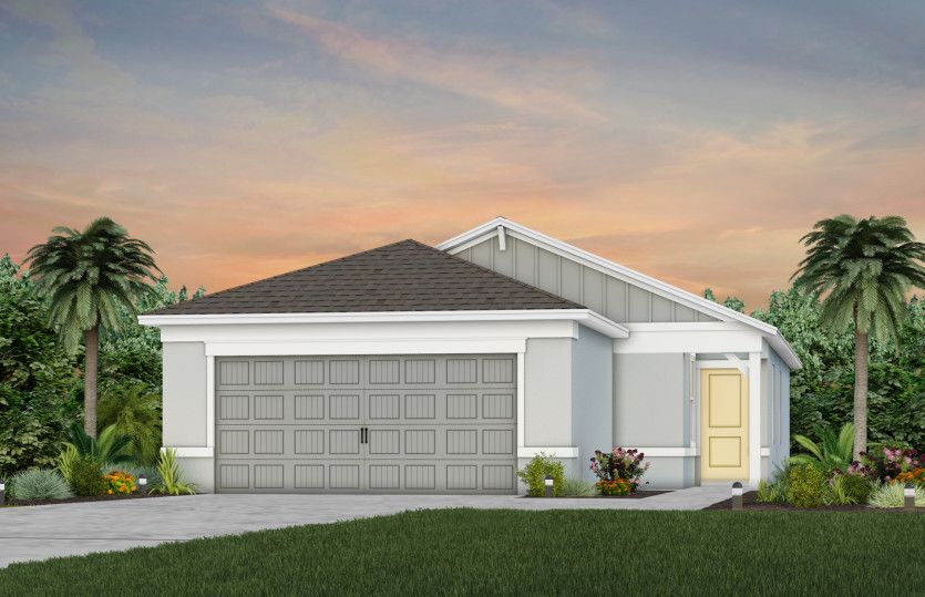 Beachwood Plan at Del b Stone Creek in Ocala, FL by Del b