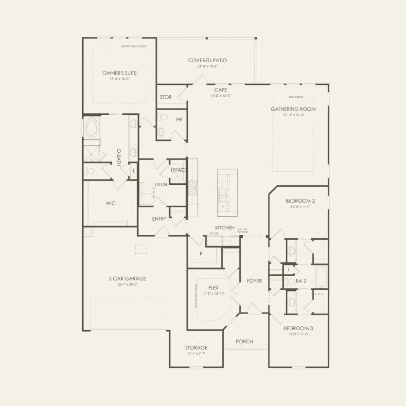 First Floor 3 br / 2.5 ba