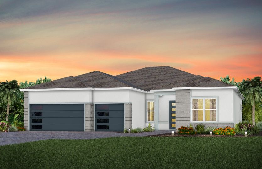 Exterior MD1 with Stone