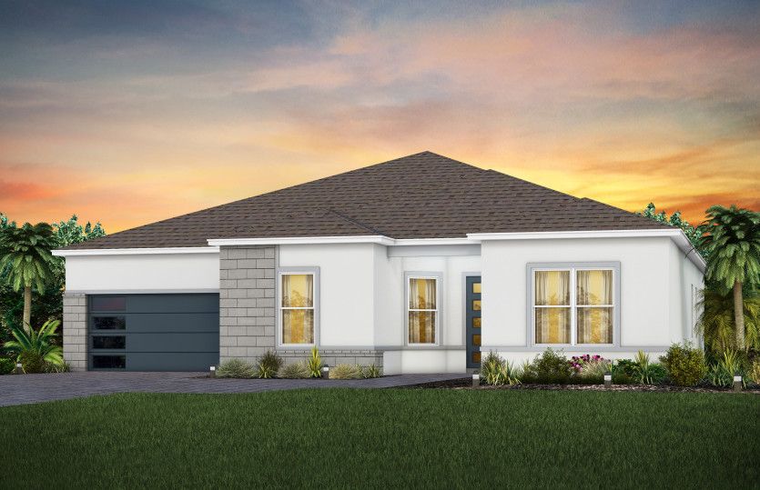 Exterior MD1 with Stone