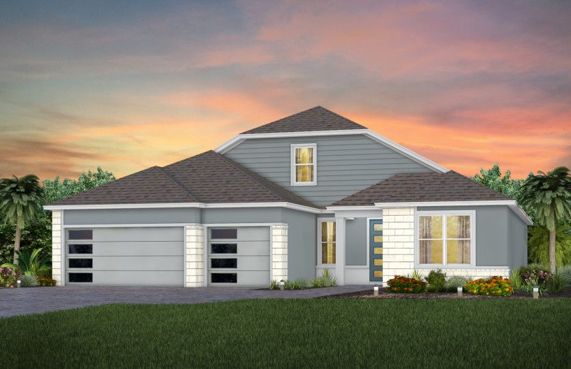 Exterior MD1 with Stone
