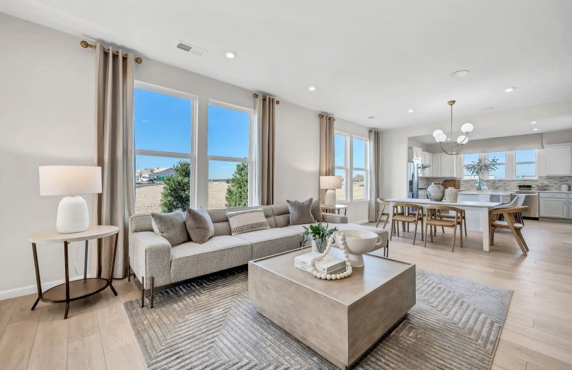 Open Layout for Entertaining