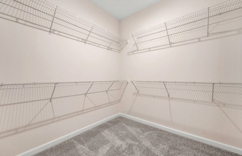 Walk-In Closet in Owner's Suite