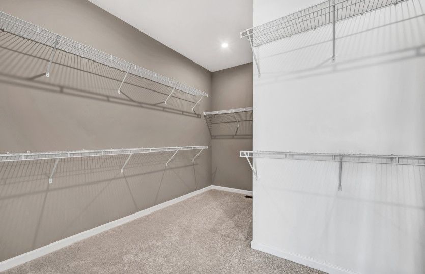 Large Walk-in Closet in Owner's Suite
