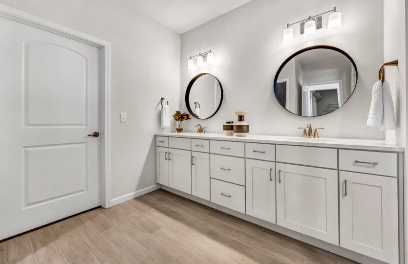 Owner's Bath with Dual Vanity