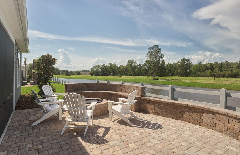Enjoy the view from the patio.