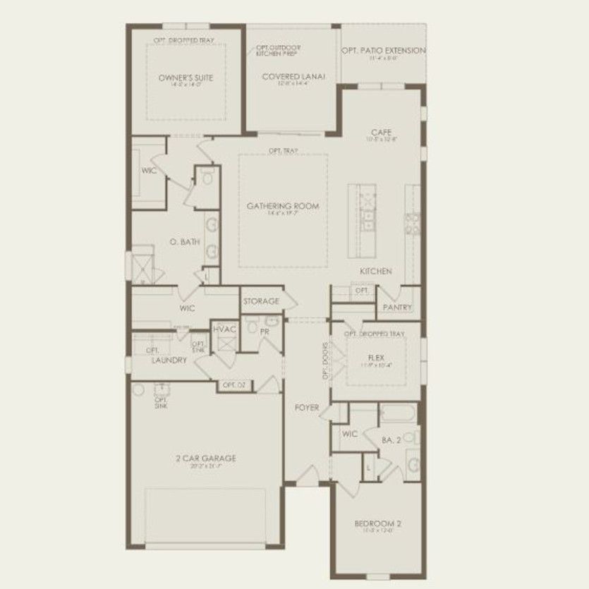 First Floor 3 br / 2 ba