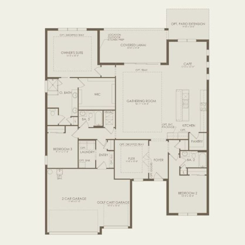 First Floor 3 br / 2 ba